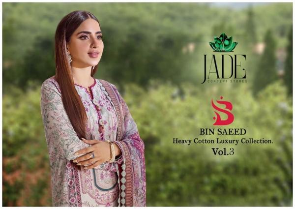 Jade Bin Saeed Vol-3 – Kurti Pant With Dupatta